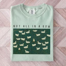 Ducks Not All In A Row Shirt T Shirt Gift For Duck Lover