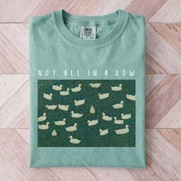 Ducks Not All In A Row Shirt T Shirt Gift For Duck Lover
