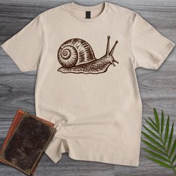 Vintage Snail T Shirt Gift For Nature Lover