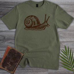 Vintage Snail T Shirt Gift For Nature Lover