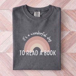 Wonderful Day To Read A Book Tee Gift For Cat Lover