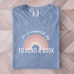 Wonderful Day To Read A Book Tee Gift For Cat Lover