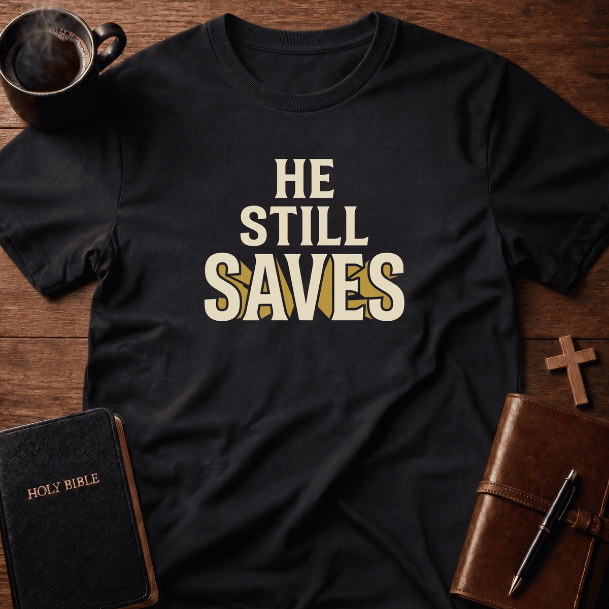 He Still Saves T Shirt Gift For Christian