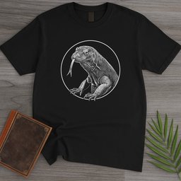 The Chill Komodo Dragon T Shirt Gift For Nature Lover