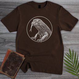 The Chill Komodo Dragon T Shirt Gift For Nature Lover