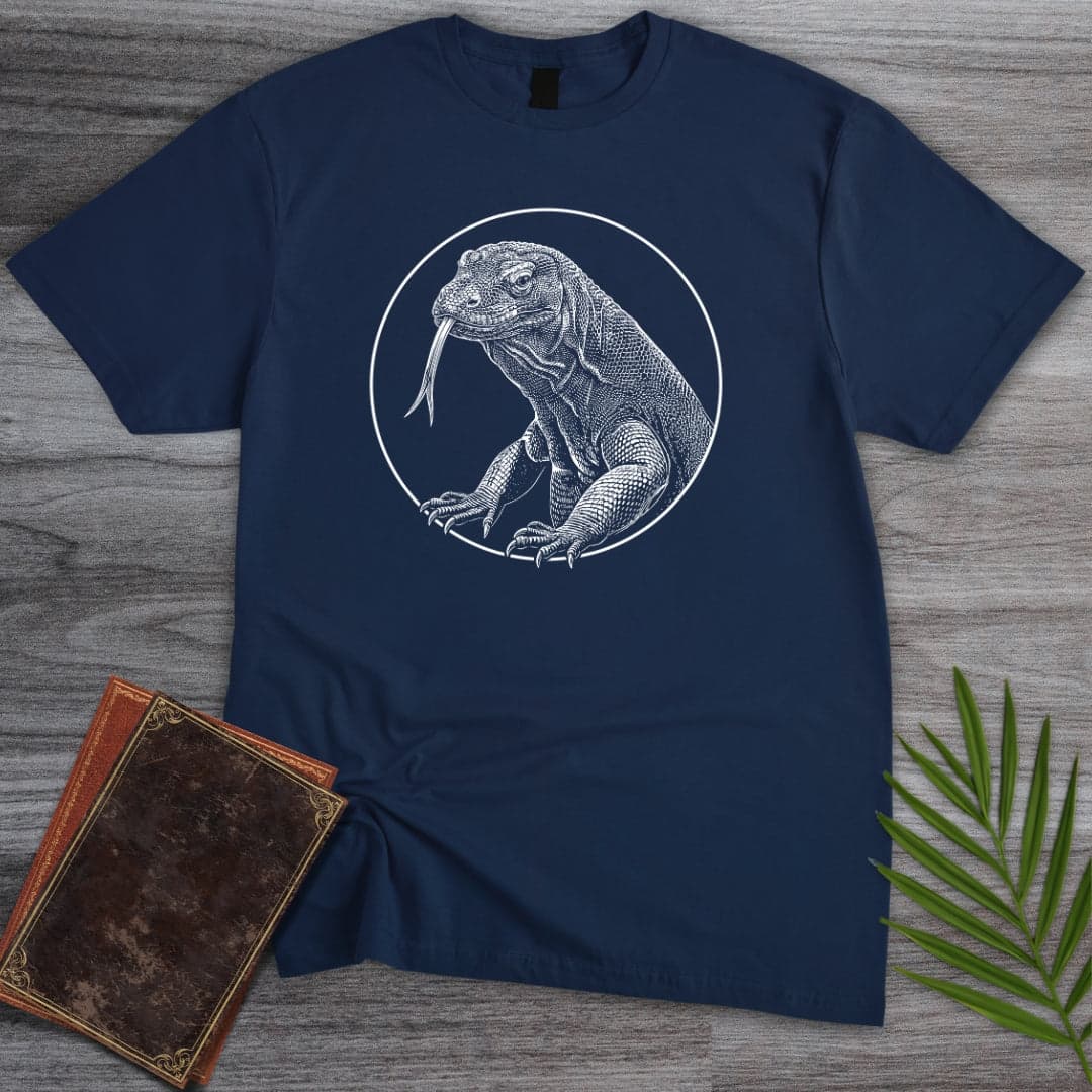 The Chill Komodo Dragon T Shirt Gift For Nature Lover