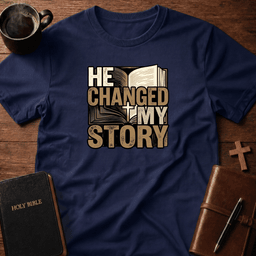 My Story T Shirt Gift For Christian