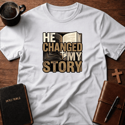 My Story T Shirt Gift For Christian