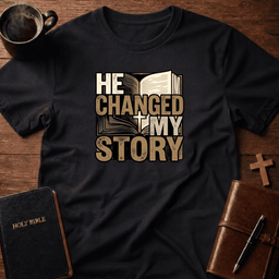My Story T Shirt Gift For Christian