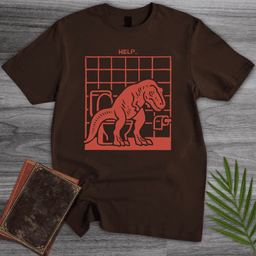 T Rex Hands Need Help T Shirt Gift For Dinosaur Lover