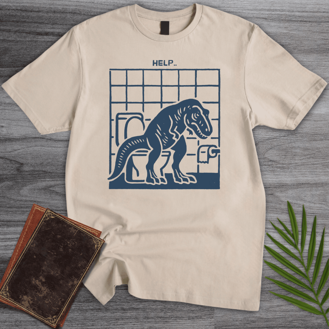 T Rex Hands Need Help T Shirt Gift For Dinosaur Lover