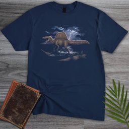 Thunderstorm Spinosaurus T Shirt Gift For Nature Lover