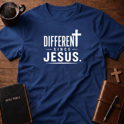 Different Since T Shirt Gift For Christian