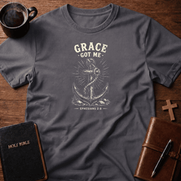 Grace Got Me T Shirt Gift For Christian