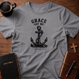 Grace Got Me T Shirt Gift For Christian