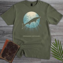Sunlit Window Mosasaurus T Shirt Gift For Nature Lover