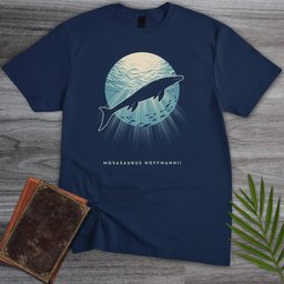 Sunlit Window Mosasaurus T Shirt Gift For Nature Lover
