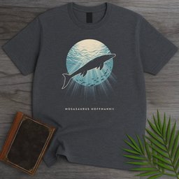 Sunlit Window Mosasaurus T Shirt Gift For Nature Lover