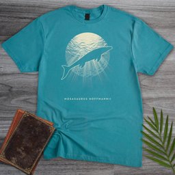Sunlit Window Mosasaurus T Shirt Gift For Nature Lover