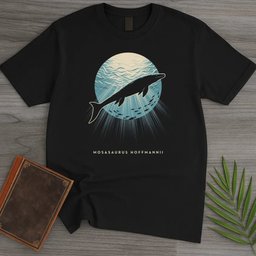 Sunlit Window Mosasaurus T Shirt Gift For Nature Lover