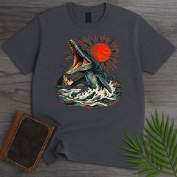 The West Coast Mosasaurus T Shirt Gift For Nature Lover