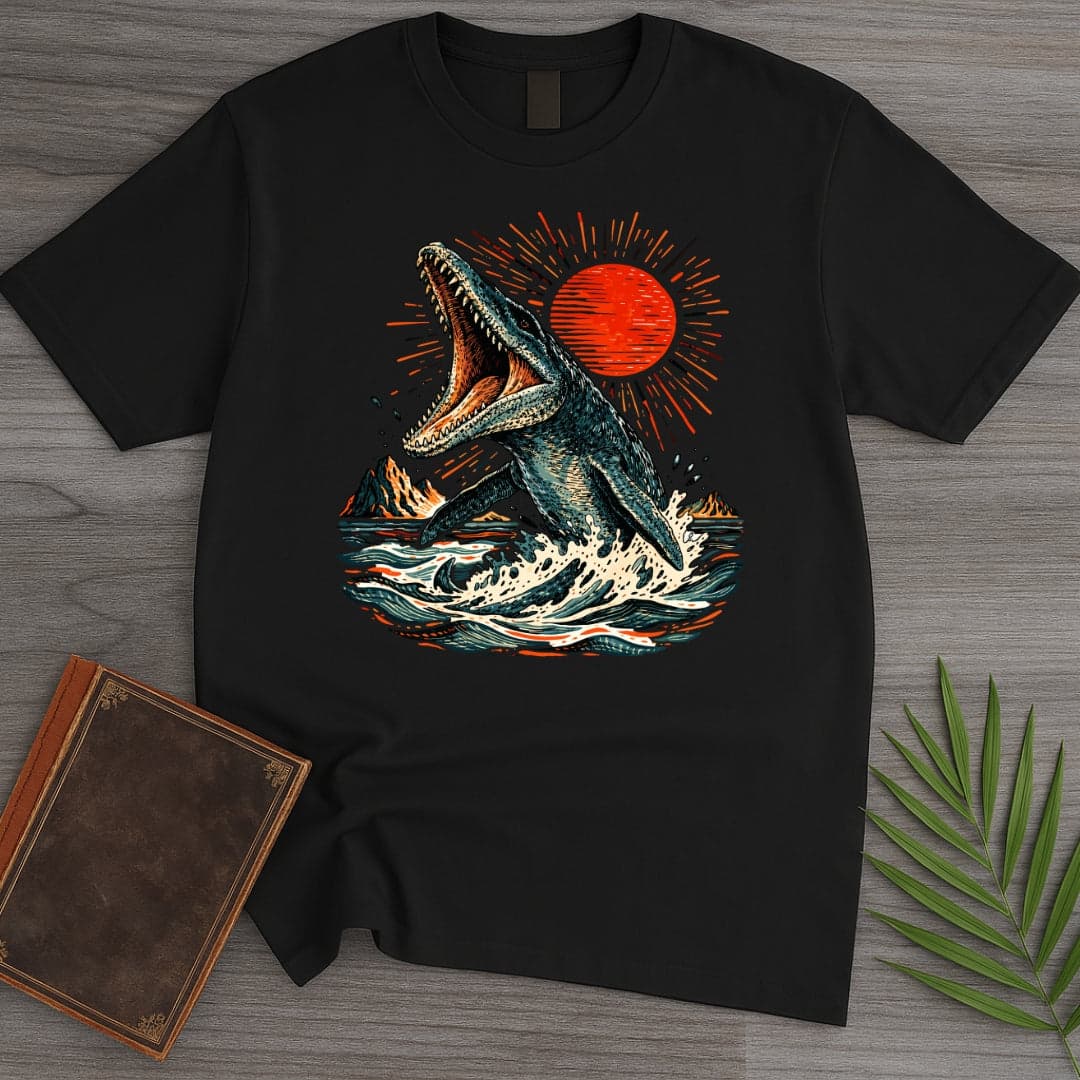 The West Coast Mosasaurus T Shirt Gift For Nature Lover