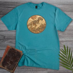 The Tyrant King Mosaic T Shirt Gift For Nature Lover