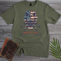 T Rex Skull Chains Americas 250th T Shirt Gift For Dinosaur Lover