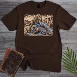 Time Travelling Rex T Shirt Gift For Nature Lover