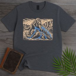 Time Travelling Rex T Shirt Gift For Nature Lover