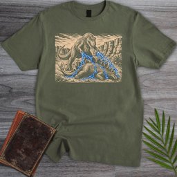 Time Travelling Rex T Shirt Gift For Nature Lover