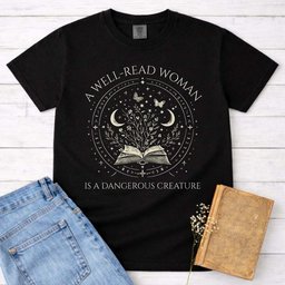 A Well Read Woman Tee Gift For Women