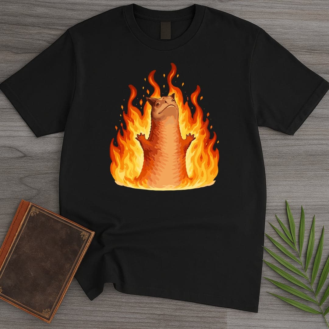 The Fire Carnotaurus T Shirt Gift For Nature Lover