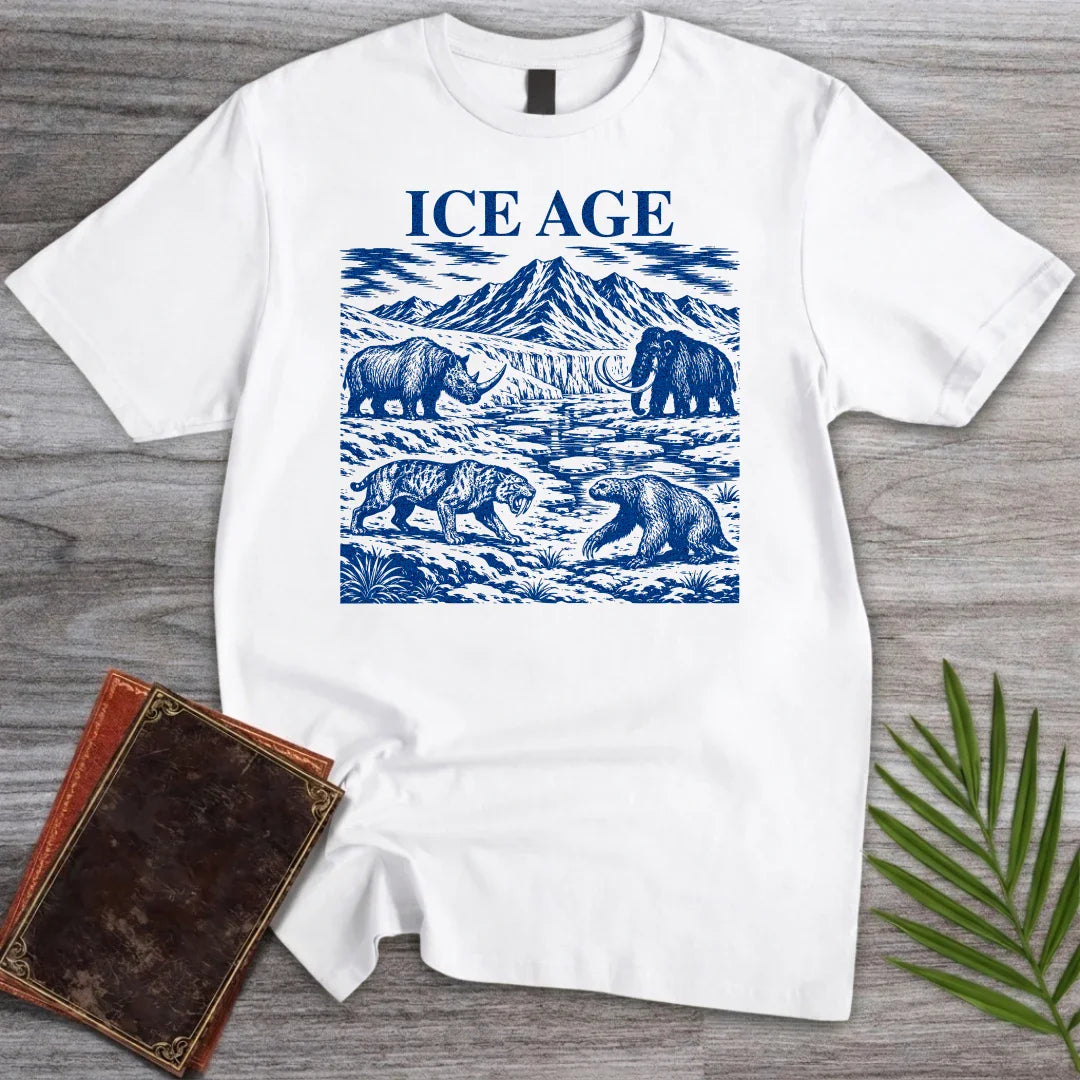 Vintage Ice Age Giants T Shirt Gift For Nature Lover