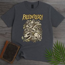 Vintage Metal Paleontology T Shirt Gift For Dinosaur Lover