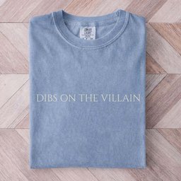 Dibs On The Villain Tee Gift For Cat Lover