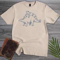 Wandering Frog Stegosaurus T-Shirt