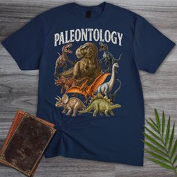 Vintage 90s Paleontology Collection T Shirt Gift For Dinosaur Lover