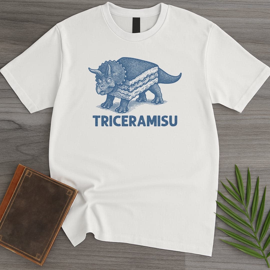 The Triceramisu T Shirt Gift For Nature Lover
