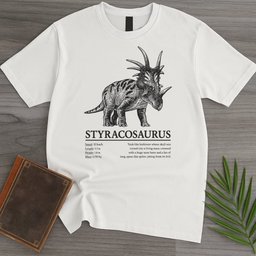 Styracosaurus Spiked Lizard T Shirt Gift For Nature Lover