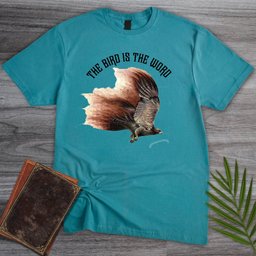 The Bird Is The Word T Shirt Gift For Nature Lover