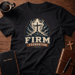 Foundation T Shirt Gift For Christian