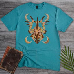 Styracosaurus Moon Dream T Shirt Gift For Nature Lover