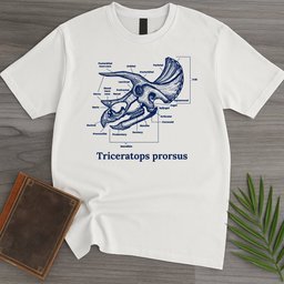 The Head Of Triceratops T Shirt Gift For Dinosaur Lover