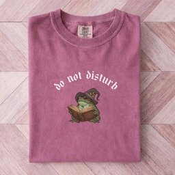 Do Not Disturb Frog Tee Gift For Frog Lover