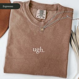 Ugh T Shirt Gift For Cat Lover