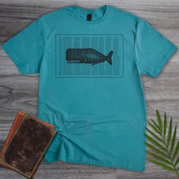 Written Whale T Shirt Gift For Nature Lover