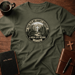 Old Me New T Shirt Gift For Christian