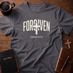 Forgiven Crown T Shirt Gift For Christian
