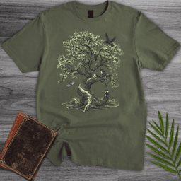 Twisted Oak Haven T Shirt Gift For Nature Lover